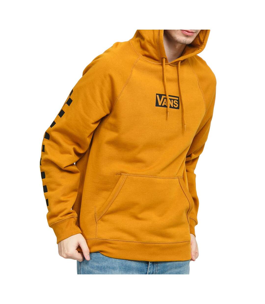 Sweat à capuche Moutarde Homme Vans Versa