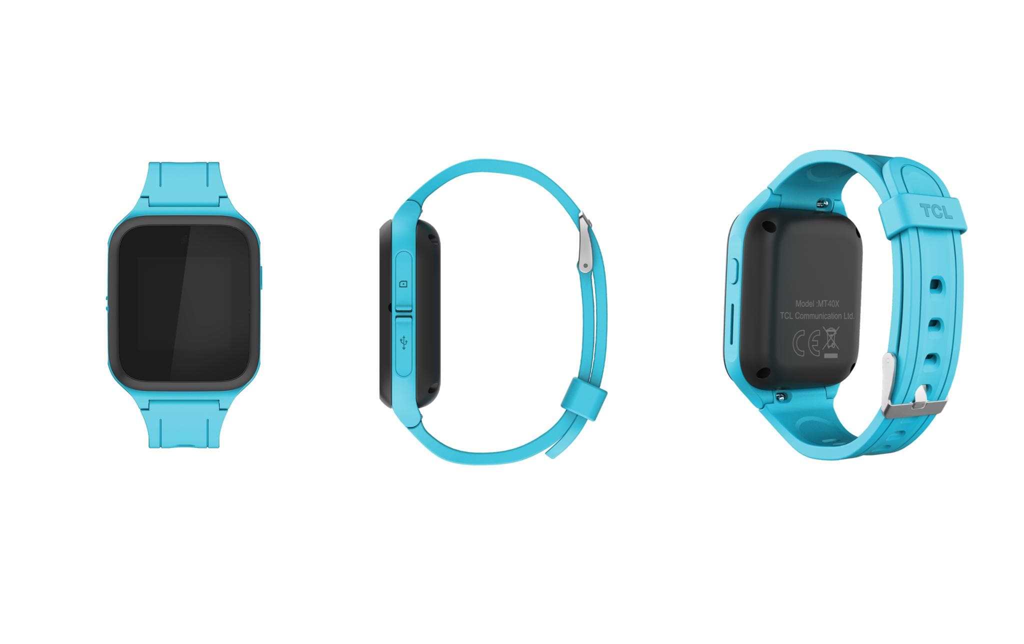 MT40X MOVETIME Family Watch BlauKinder Smartwatch mit Video-Anruf Funktion