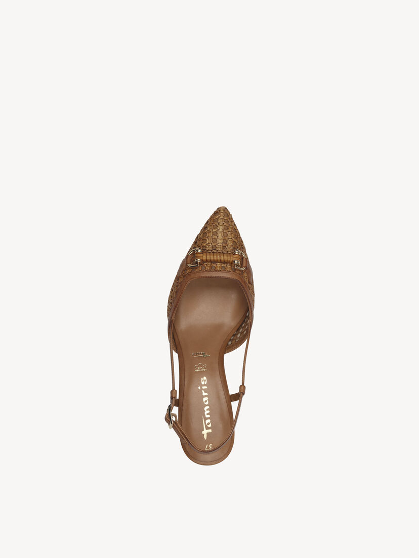 Slingpumps - bruin