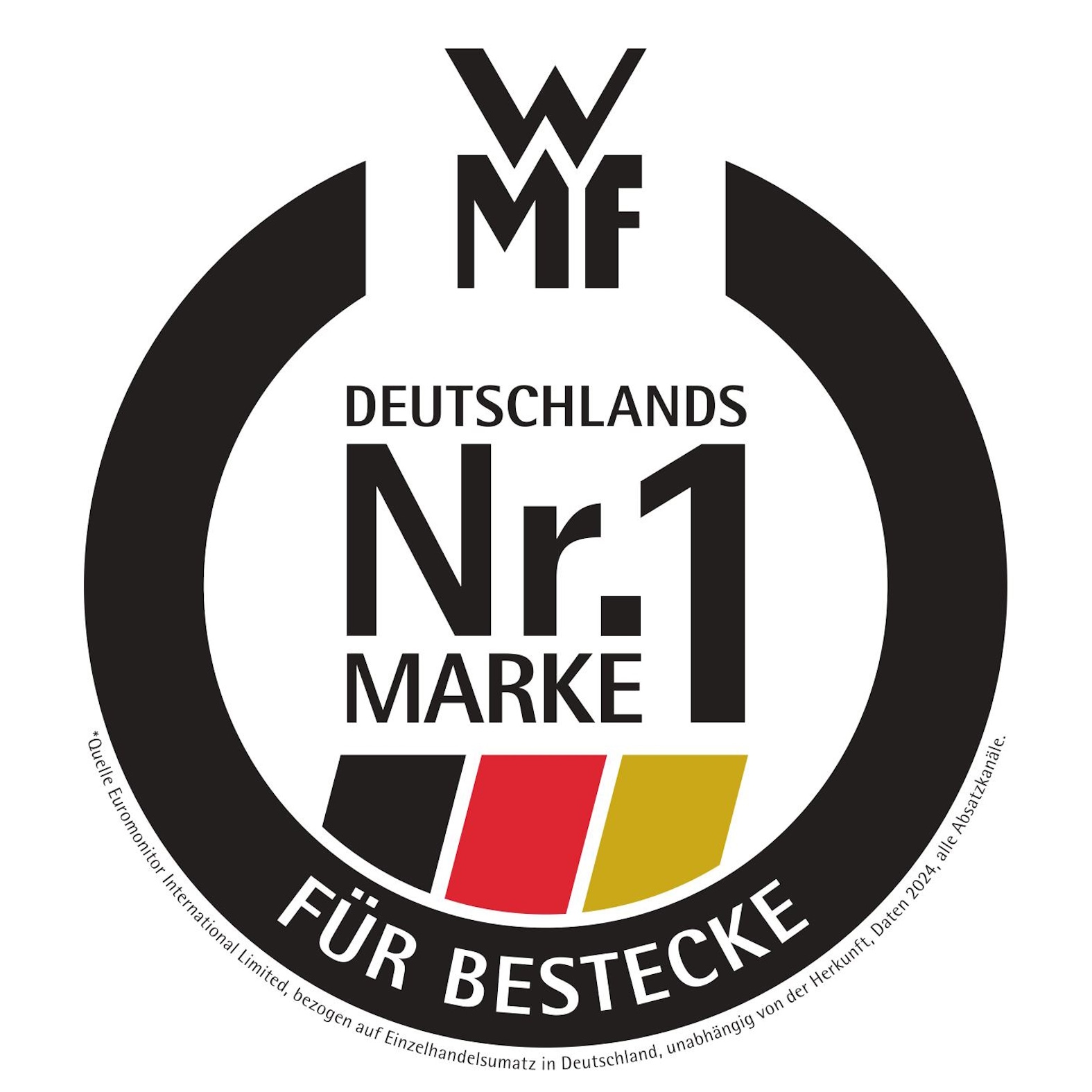 WMF Besteck-Set »Miami in eleganter Optik, ergonomische Haptik, Wellenschliff-Messer« spülmaschinengeeignet, säuregeeignet, hochwertiger Besteckkasten