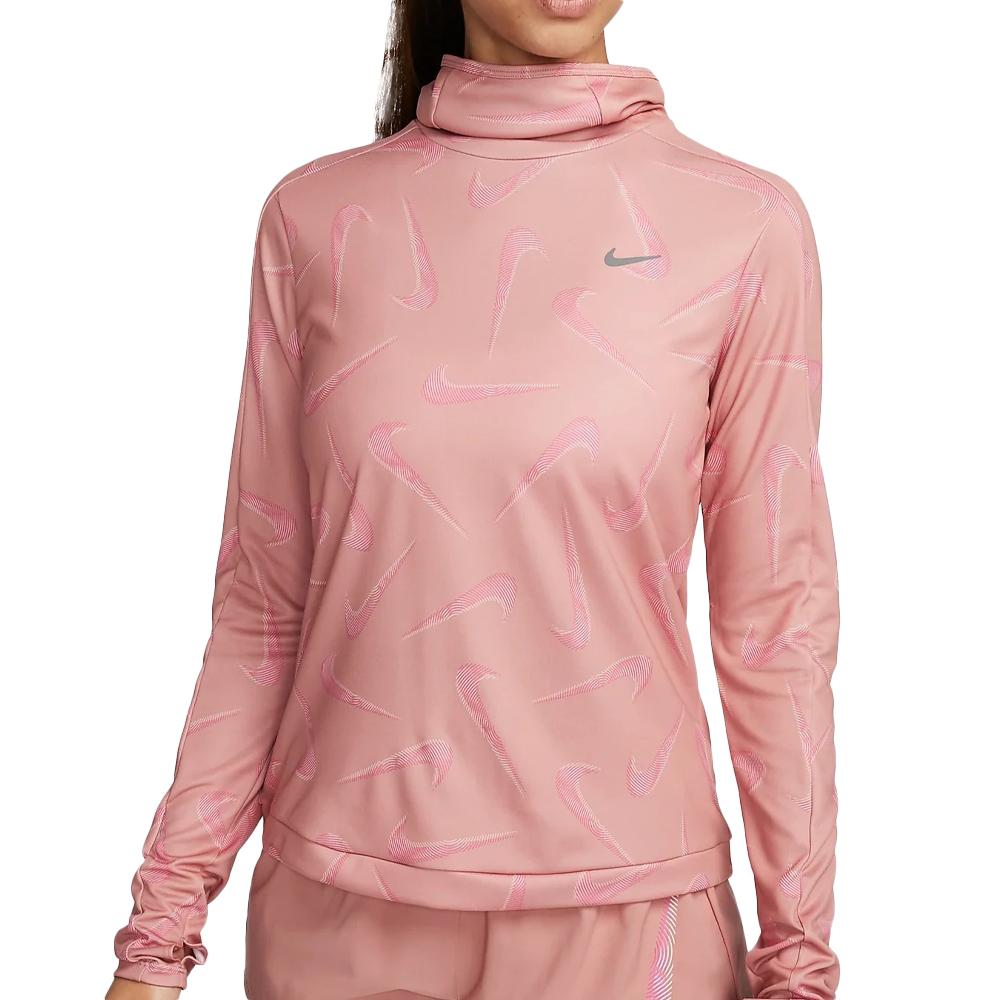 Nike Sweat à Capuche de Sport Rose Femme Nike Pacer Hooded