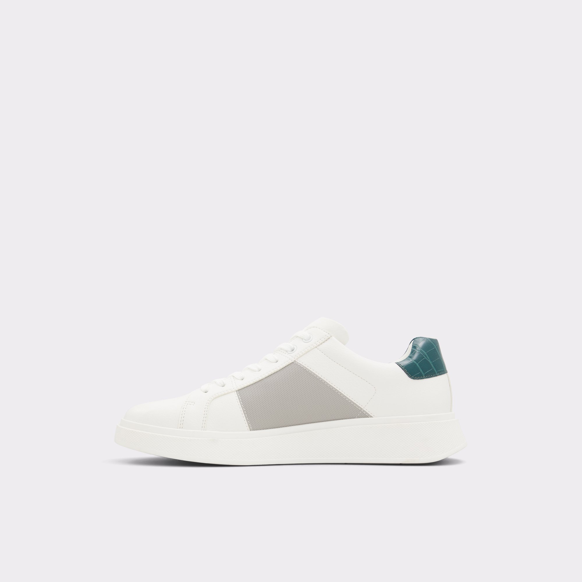 Primespec White Synthetic Smooth Men Sneakers