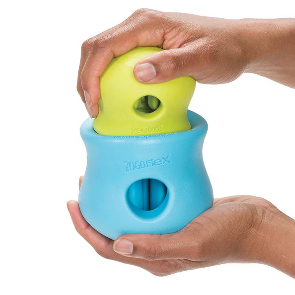 Jouet pour chiens avec zogoflex toppl aqua bleu s