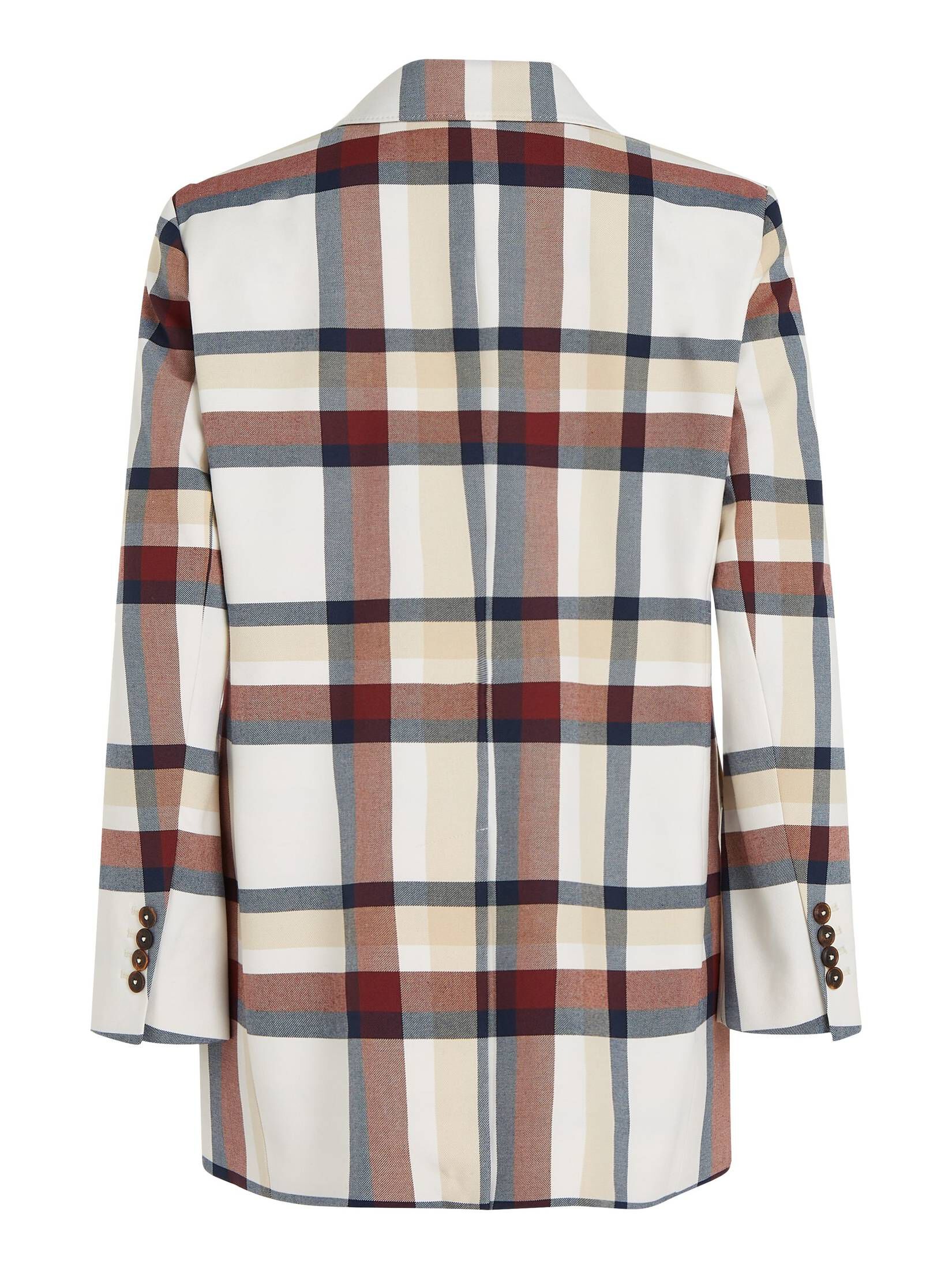 Tommy Hilfiger| Damen Blazer GLOBAL STRIPE CHECK DB BLAZER