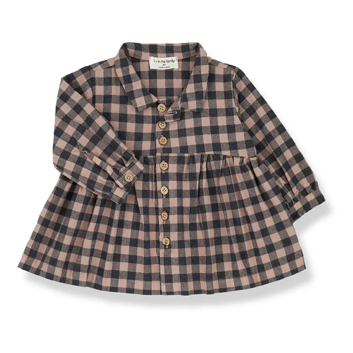 1+ in the family Robe Vichy Wendy | Mauve