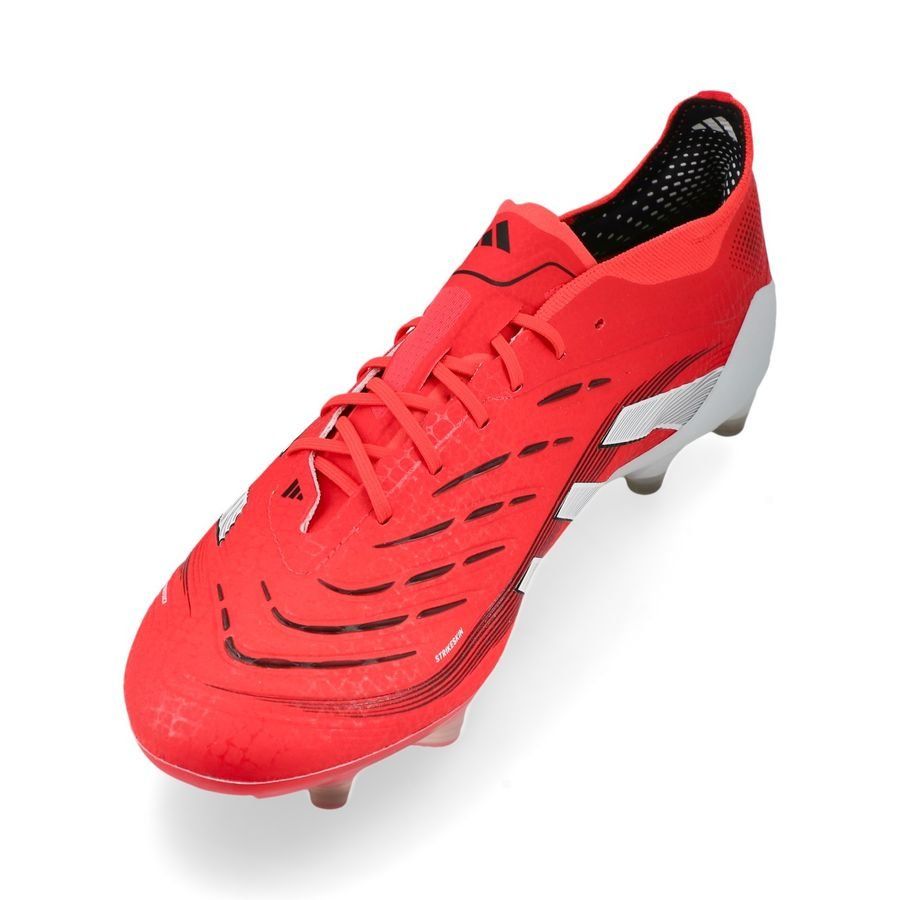 adidas Predator Elite AG Pure Victory - Lucid Red/Blanc/Noir
