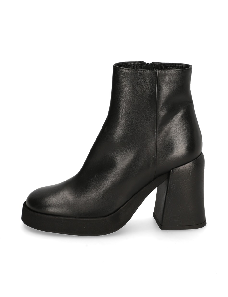 Glattleder Stiefelette