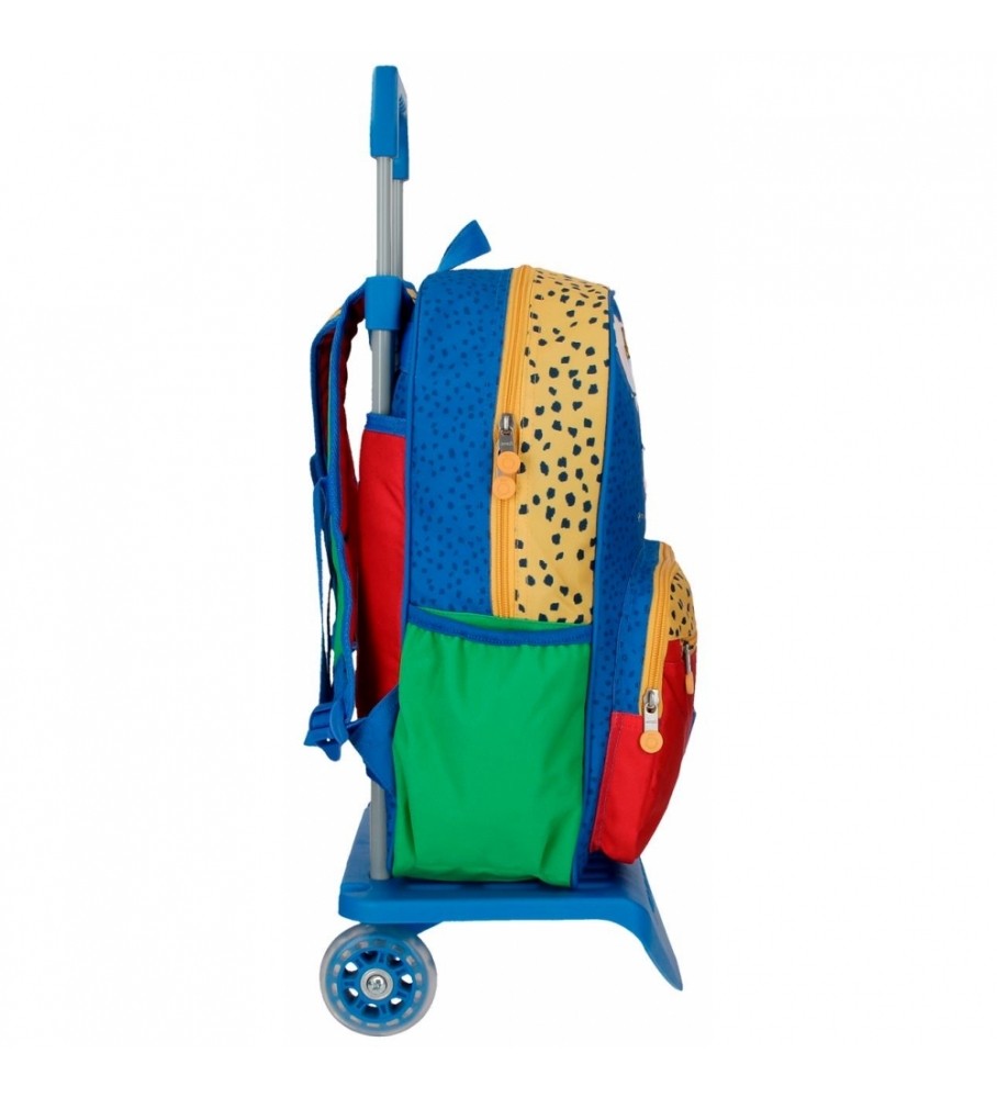 Enso Mochila Escolar EnsoJungle Club con carro multicolor