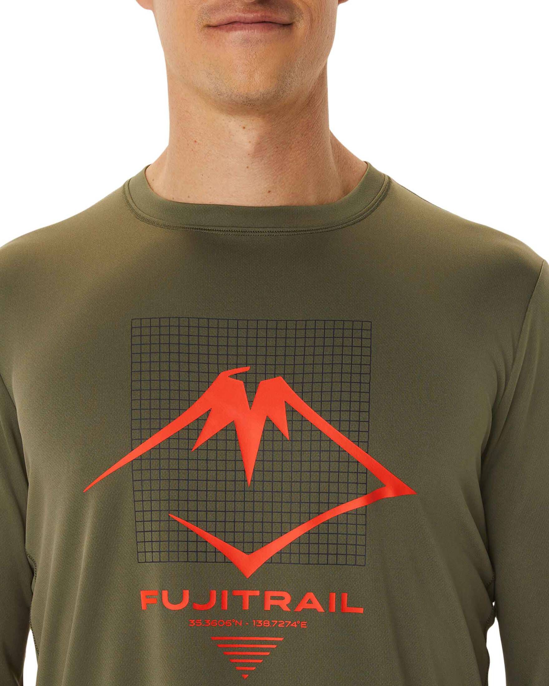 Asics| Herren Laufshirt FUJITRAIL LOGO Langarm