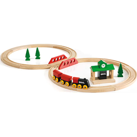BRIO klassisk 8-tals togbane 33028