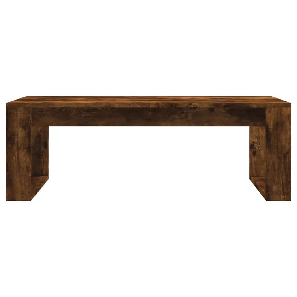 vidaXL - Salontafel - Bruin - Bewerkt hout