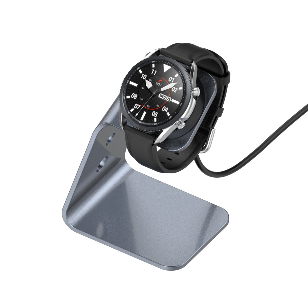Samsung Galaxy Watch 4 / 3 / Active 2 / Active 1 USB Ladegerät Dockingstation - Grau