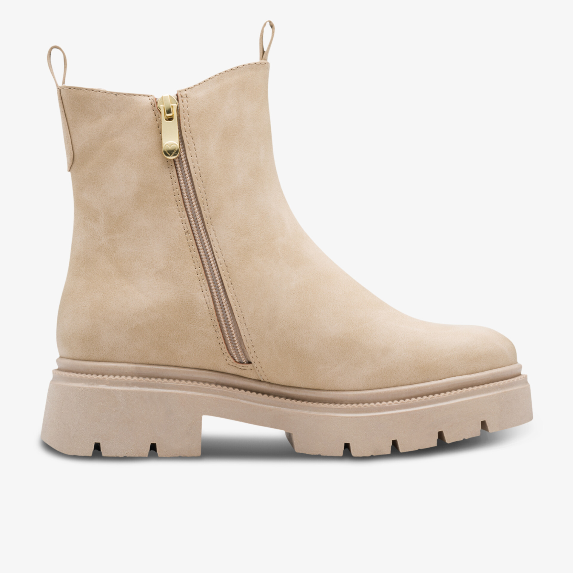 MARCO TOZZI Damen Chelsea Boots beige