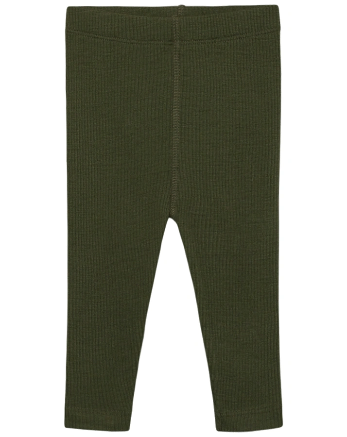 Leggings LEE mit Wolle in olive