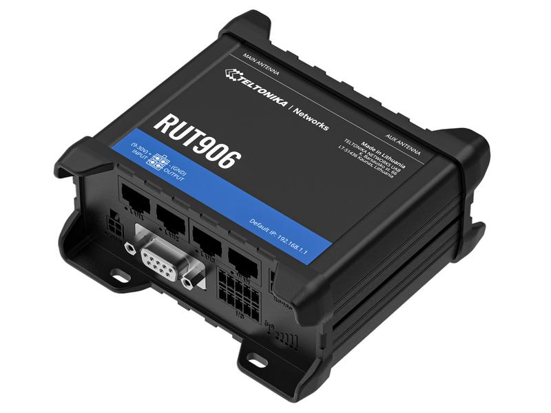 Teltonika LTE-Industrierouter RUT906 4G LTE RS232/RS485 Router