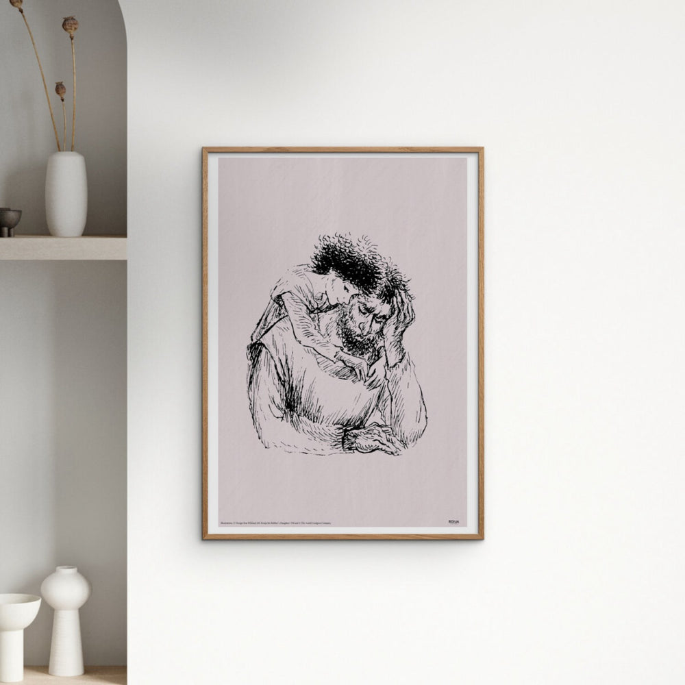 Køb Poster & Frame Astrid Lindgren - Mom - Ronja The Robbers Daughter