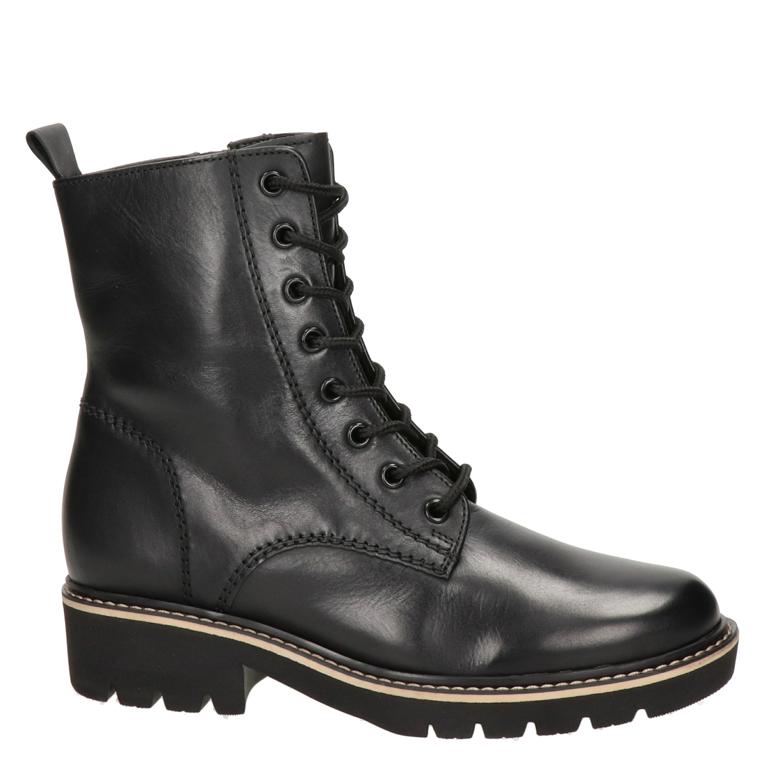 dames veterboot Gabor Zwart