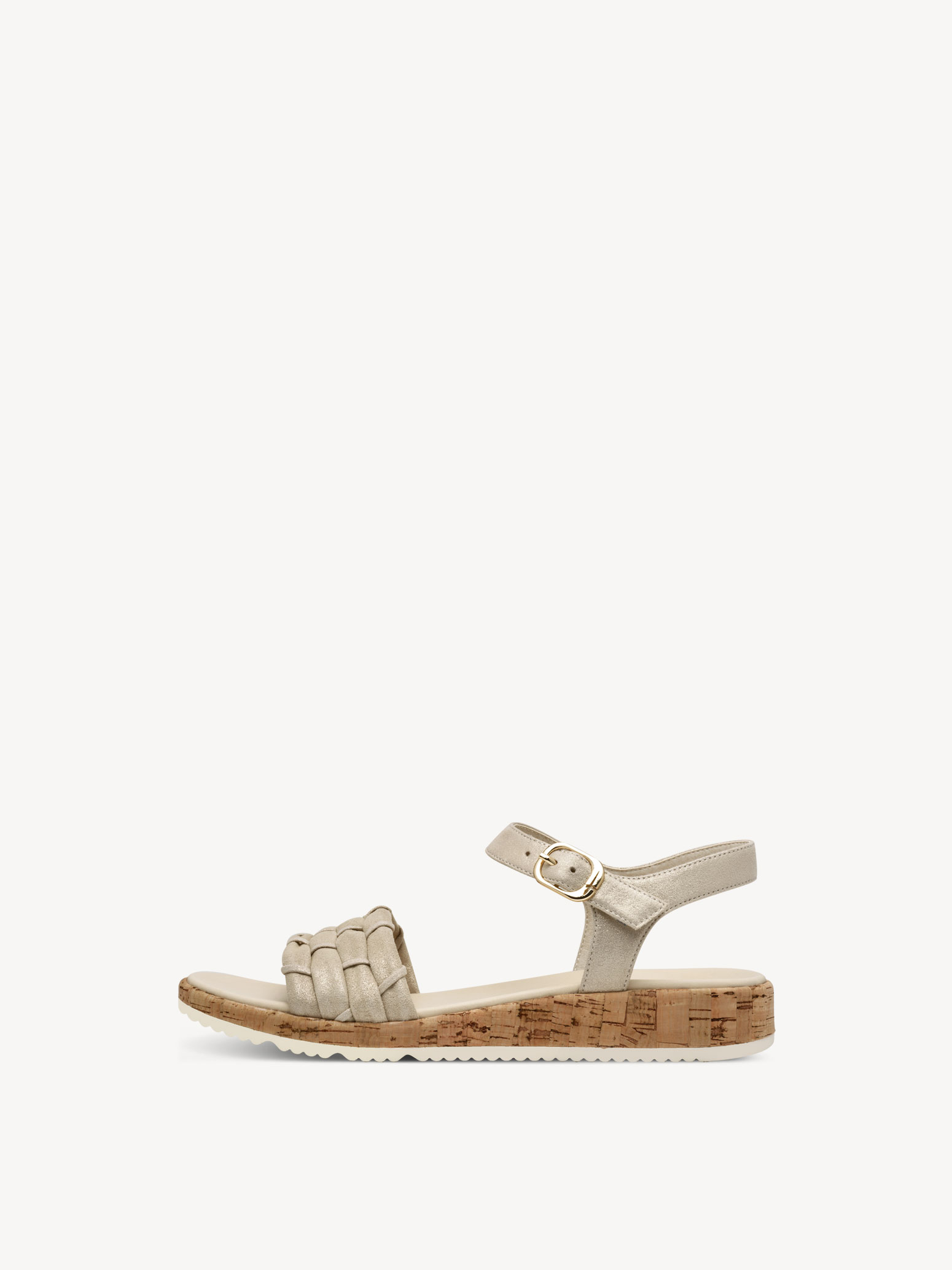 Leren Sandaaltje - beige