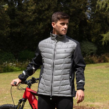 REFLECT 360 PLATIUM Herren-Loftjacke  reflectiveblack  L