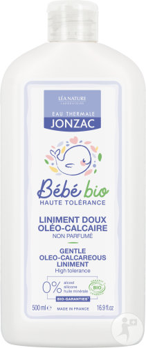 Jonzac Eau Thermale Bébé Liniment Doux Oleo-Calcaire Flacon 500ml