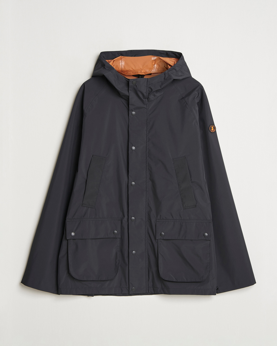 Save The Duck Ghibli Wind/Water Resistant Hooded Jacket Black