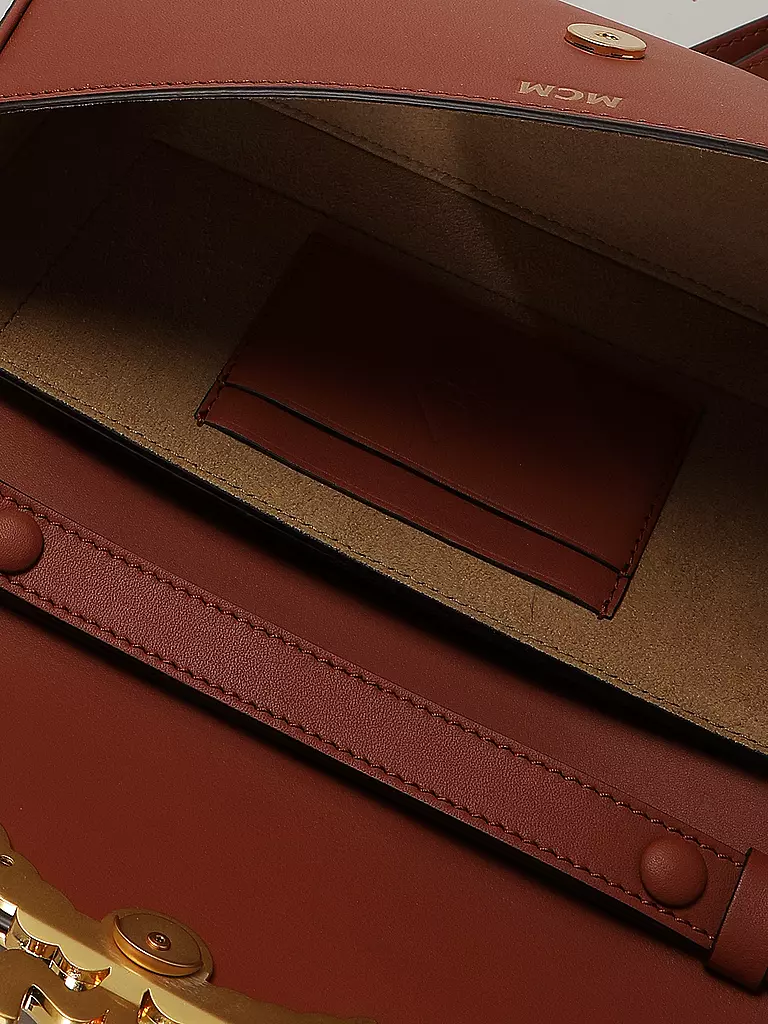 MCM Ledertasche - Umhängetasche LAURETOS Small  braun
