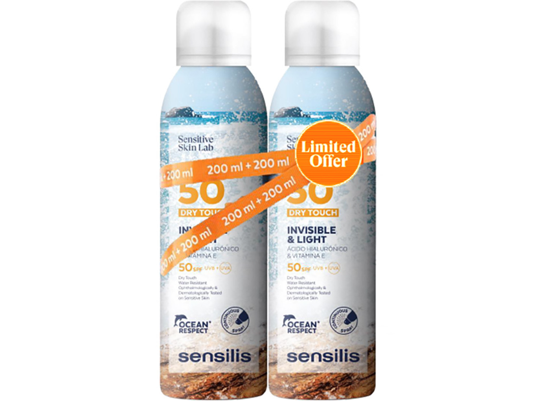SPRAY SENSILIS TOQUE SECO SPF50 200 200 ML