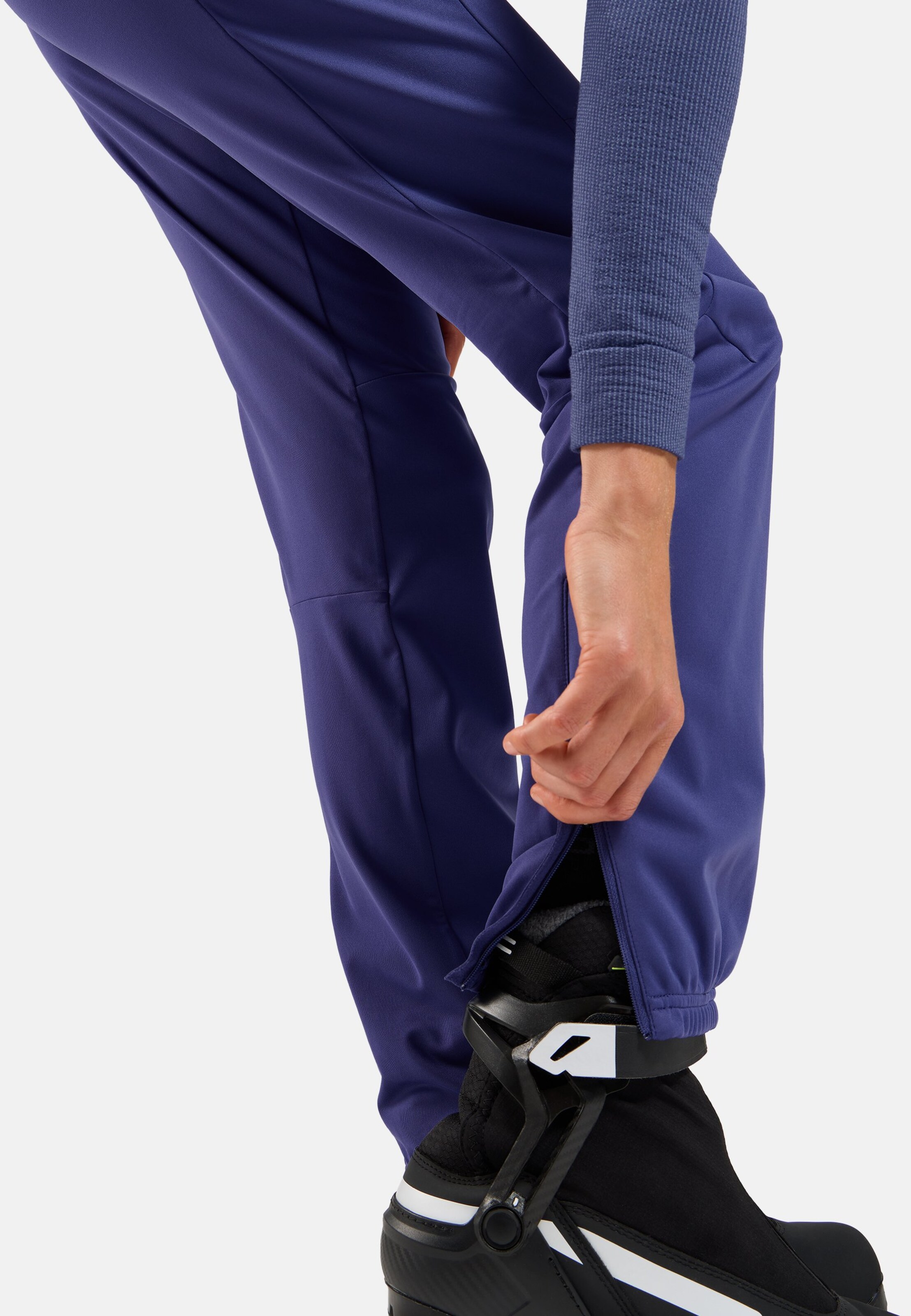 Essentials Warm Langlaufhose in Skipper Blue
