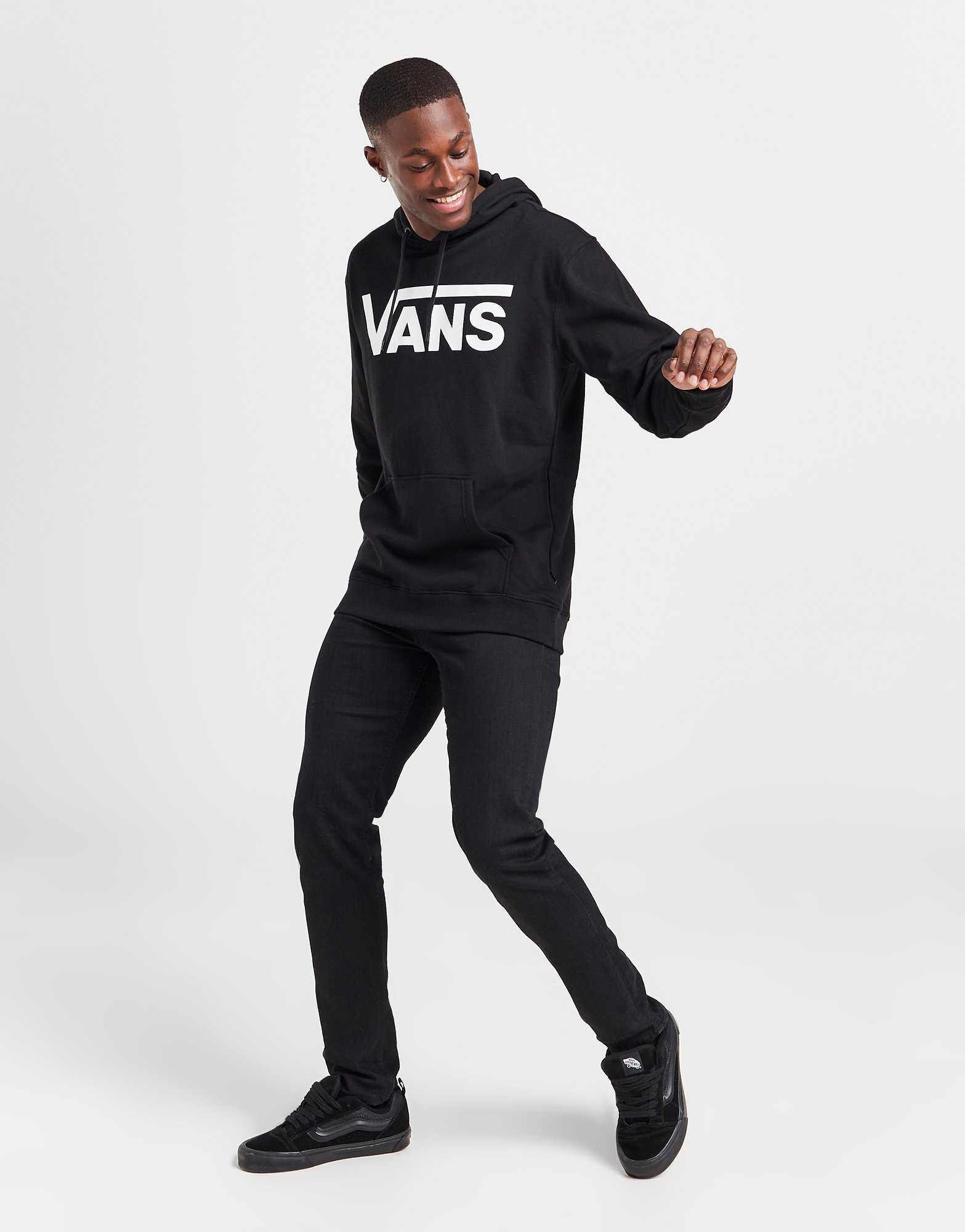 Vans Sweat à Capuche à Grand Logo Homme