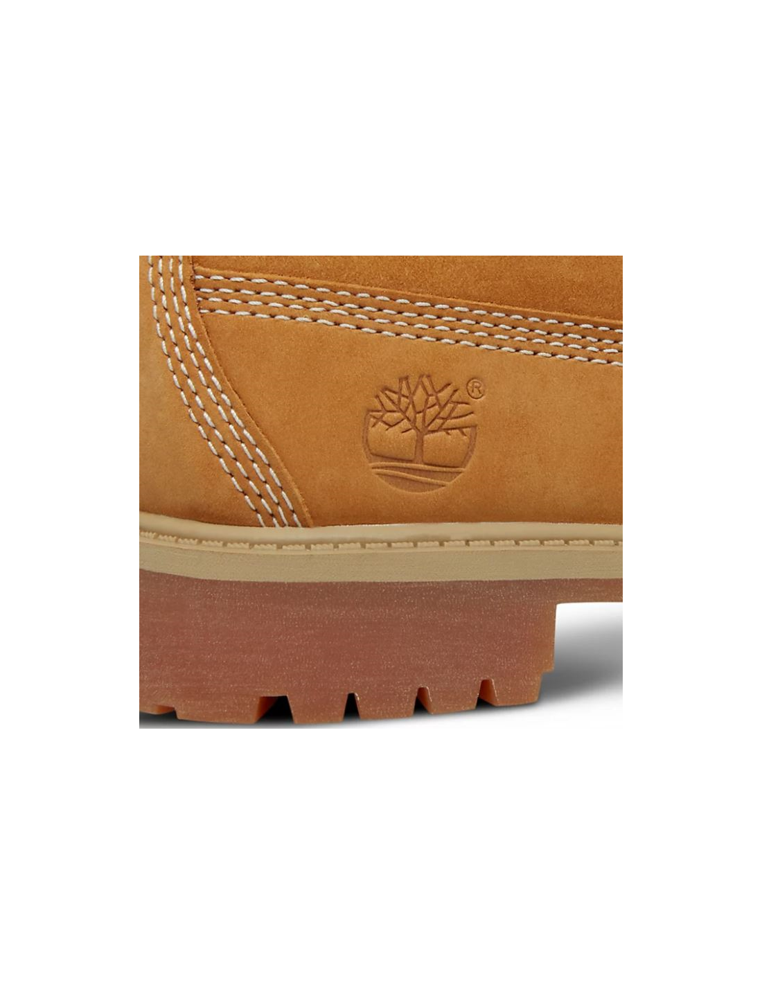 timberland boots enfant original 6in prem wp wht nubuck jaune
