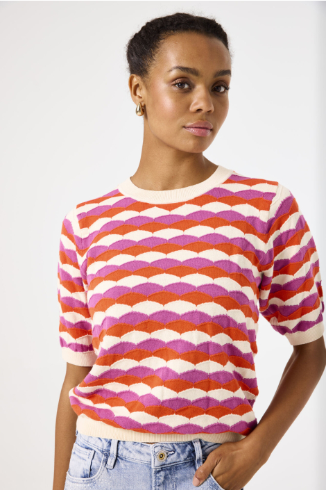 Garcia multi color dames trui