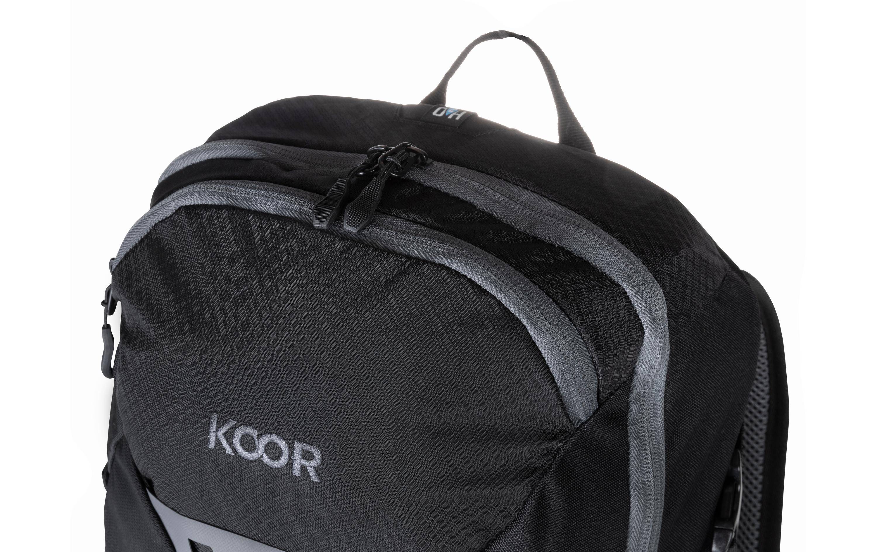 Wanderrucksack Fuurka 23 l, SchwarzFunktionaler und bequemer Bergrucksack für das ganze Jahr