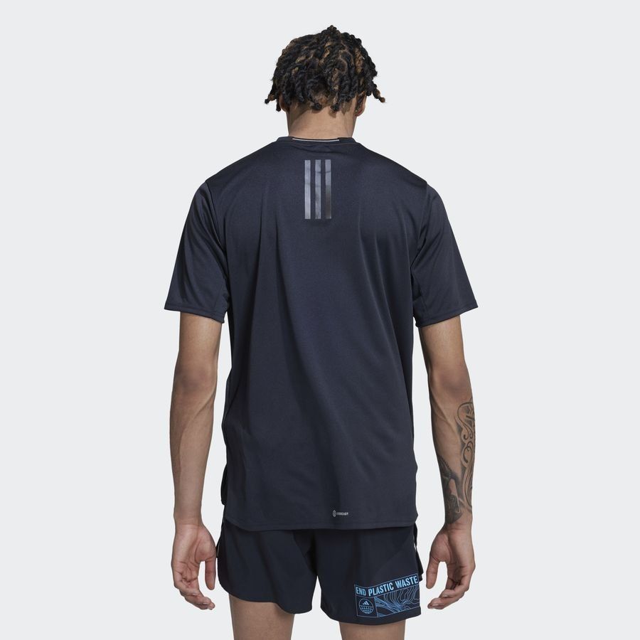 adidas T-Shirt Running For The Oceans - Noir/Bleu