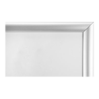Exacompta Office cadre - Cadre mural clipsable pour A4 - aluminium/cristal