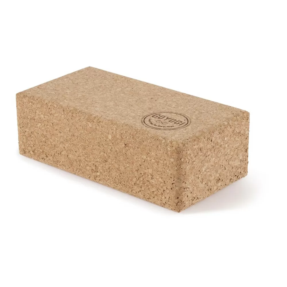 GOYOGI Sustain Yoga Cork Block - 1 stk