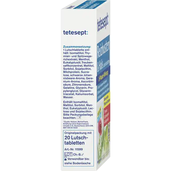 Reizhusten & Hals Lutschtabletten