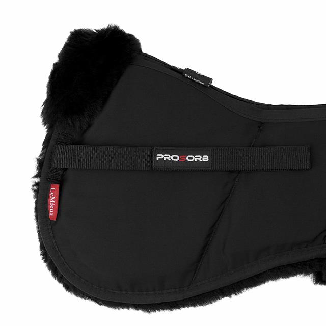 Zadelonderlegger LeMieux Prosorb 3 Pocket Zwart-zwart