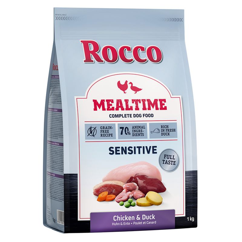 Rocco Mealtime Sensitive poulet, canard