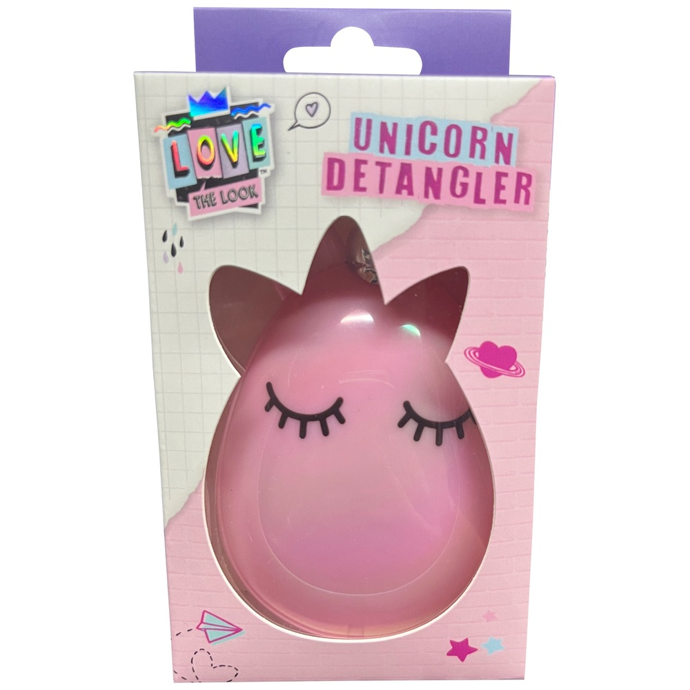 Ich liebe den Look Einhorn-Entwirrungshaarbürste