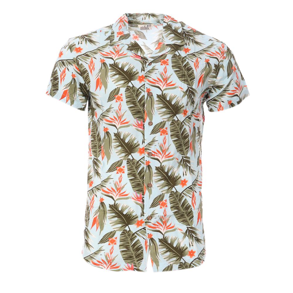 RMS26 Chemise Bleu/Vert Homme RMS26 4754