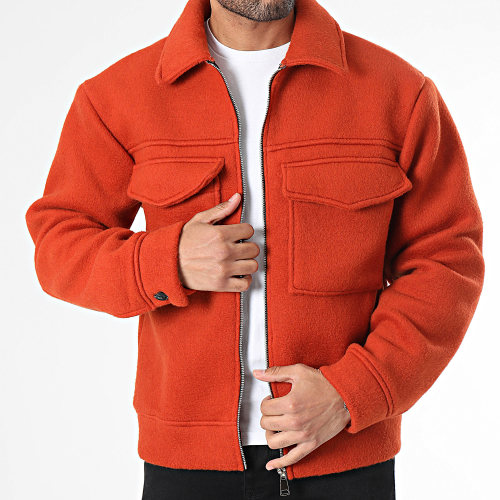 Veste Zippée Orange