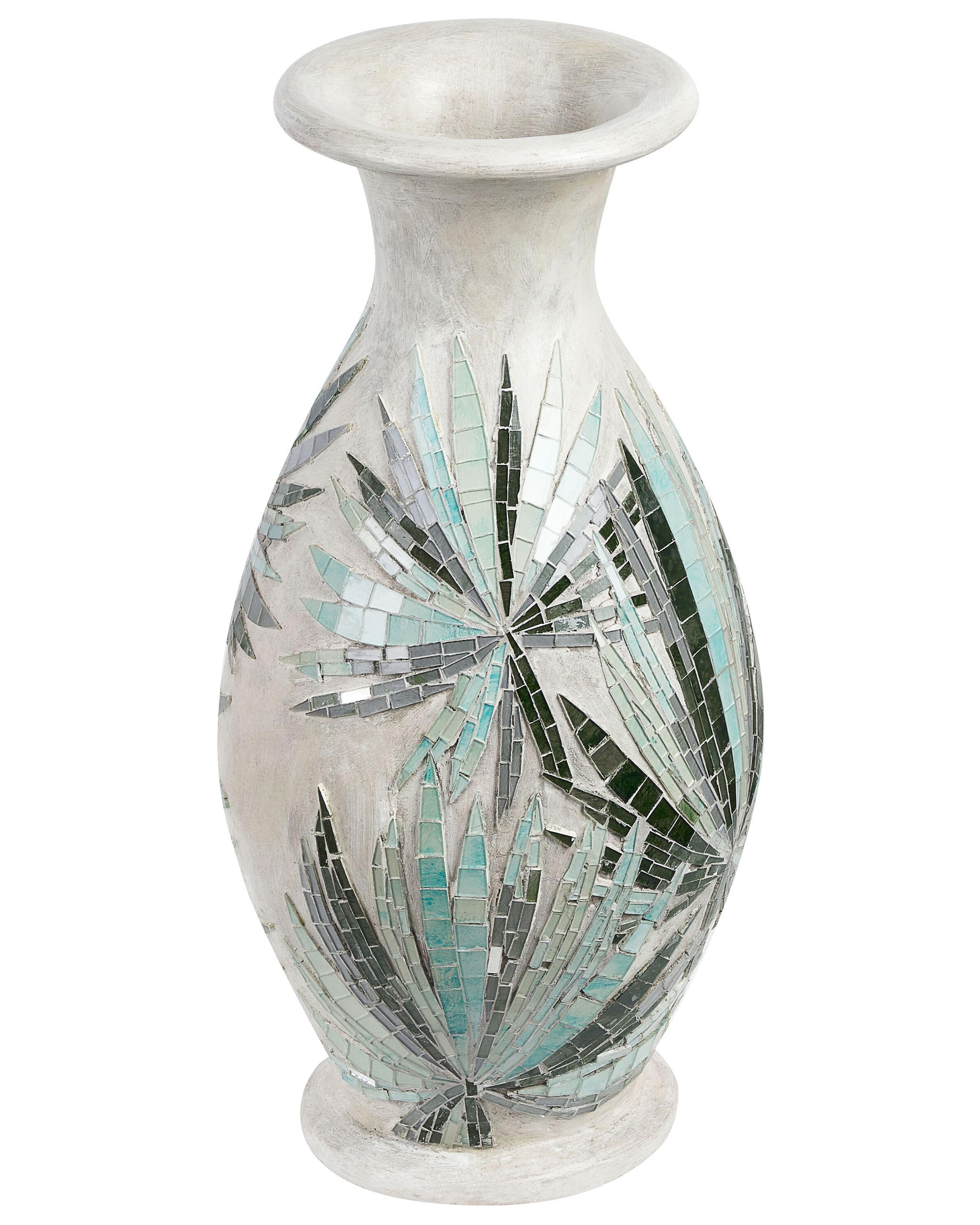 Decoratieve vaas RAWAS Keramiek 53 cm Wit