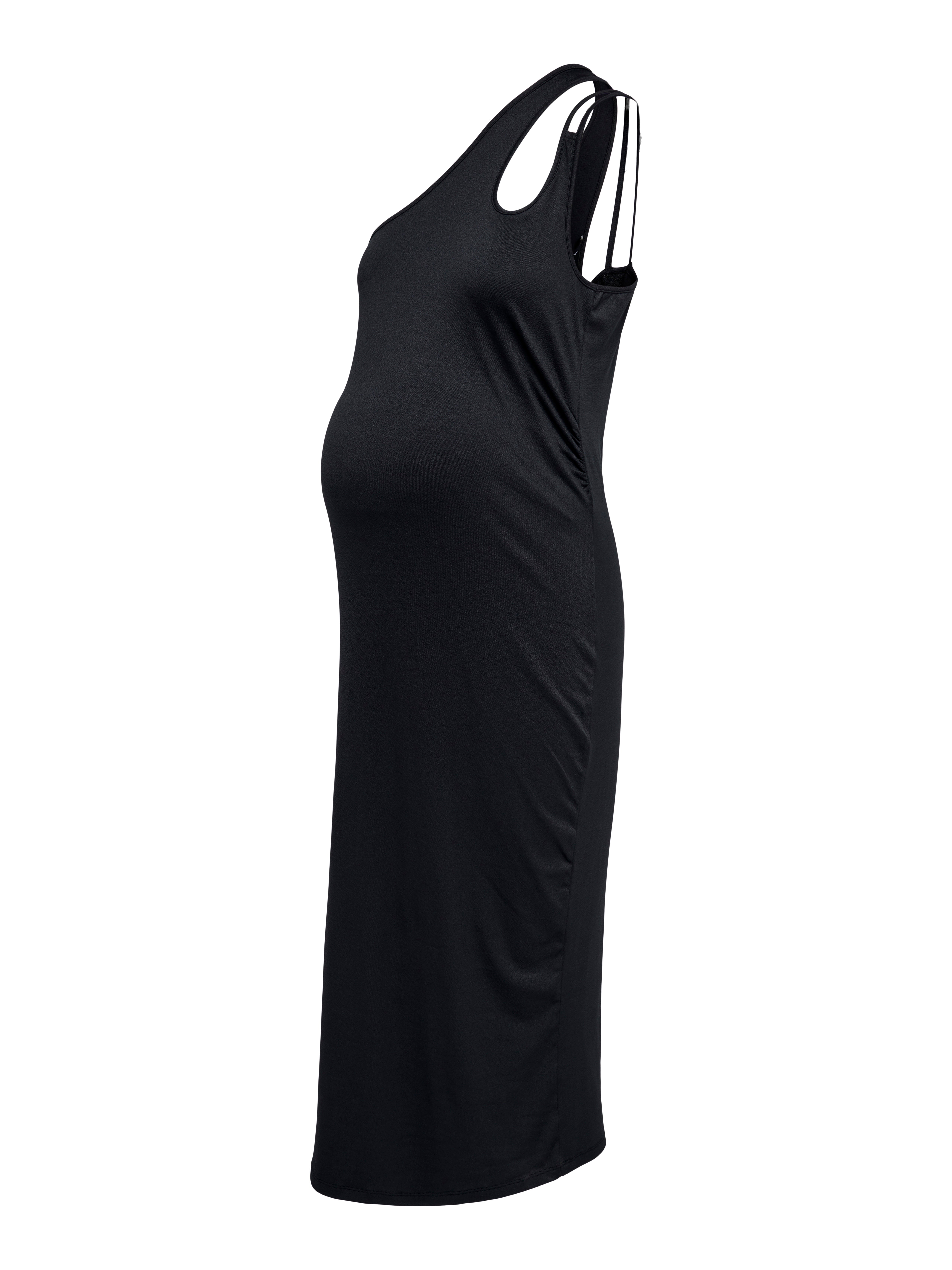 OLMTHEA Langes Kleid Black