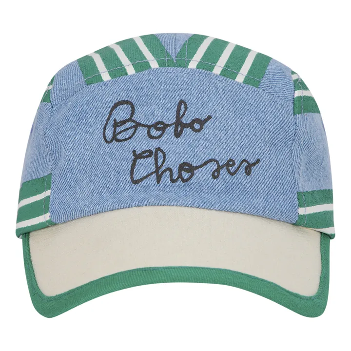 Bobo Choses Casquette Rayures x Smallable | Bleu