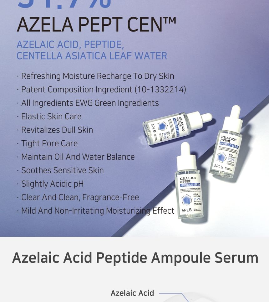 APLB - Azelaïnezuurpeptide Ampullen Serumset