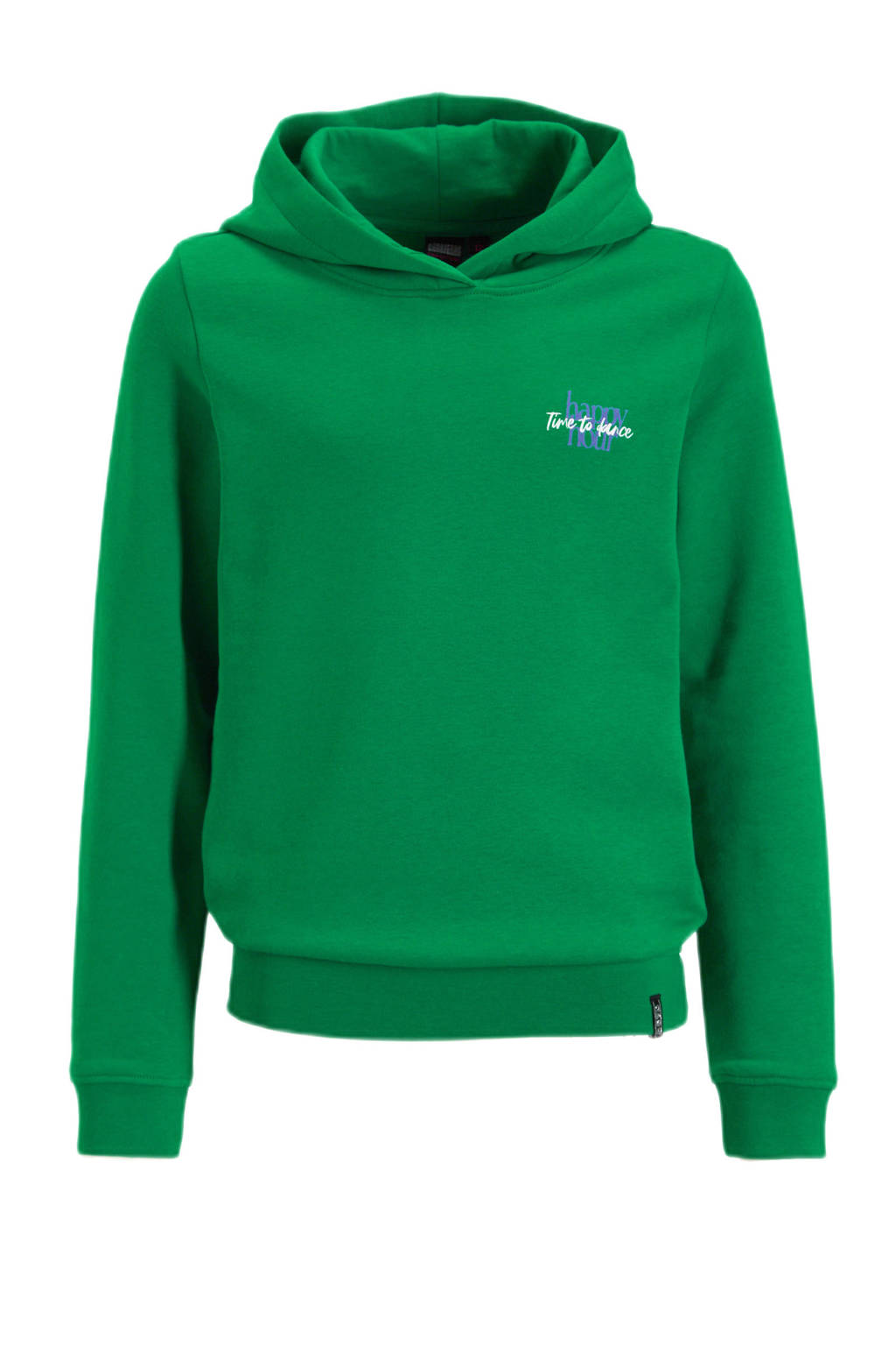 Cars hoodie BORYA met backprint groen