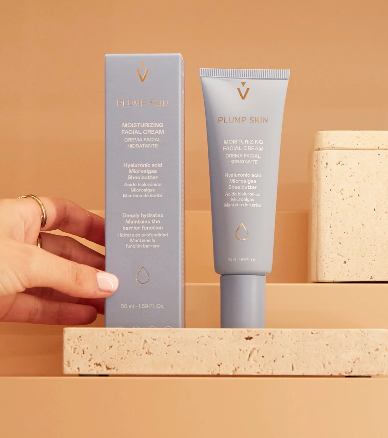 Valquer - *Skin Essentials* - Creme facial hidratante Plump Skin