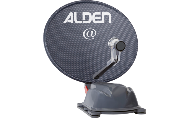 Alden AS2@ 60 HD Platinium vollautomatische Satellitenanlage inklusive S.S.C. HD Steuermodul / LTE Antenne / Smartwide LED TV