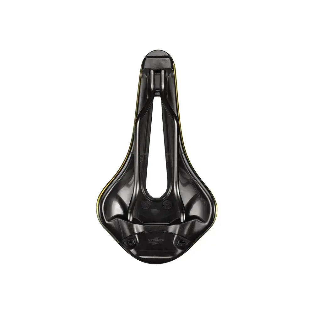 San Marco Shortfit 2.0 Open-Fit Racing Narrow Iridescent Gold Zadel
