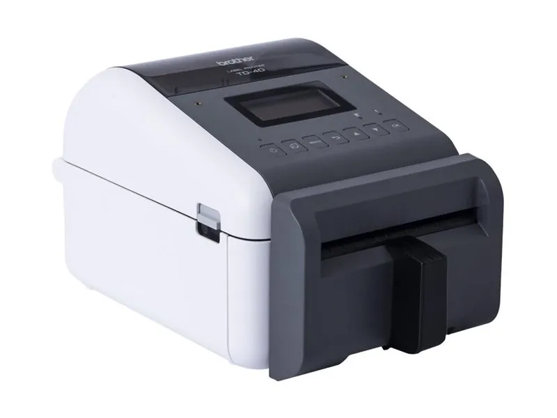 Brother TD-4550DNWBFC - Etiketprinter - direkte termisk - Rulle (11,8 cm) - 300 dpi - op til 152 mm/sek. - USB 2.0, LAN, seriel, Wi-Fi(n), Bluetooth 4.2, USB vært - skærer